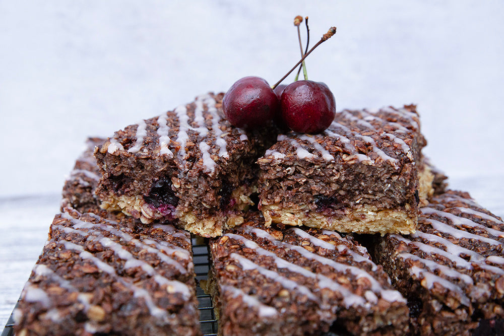 Black Forest Gateau Flapjack