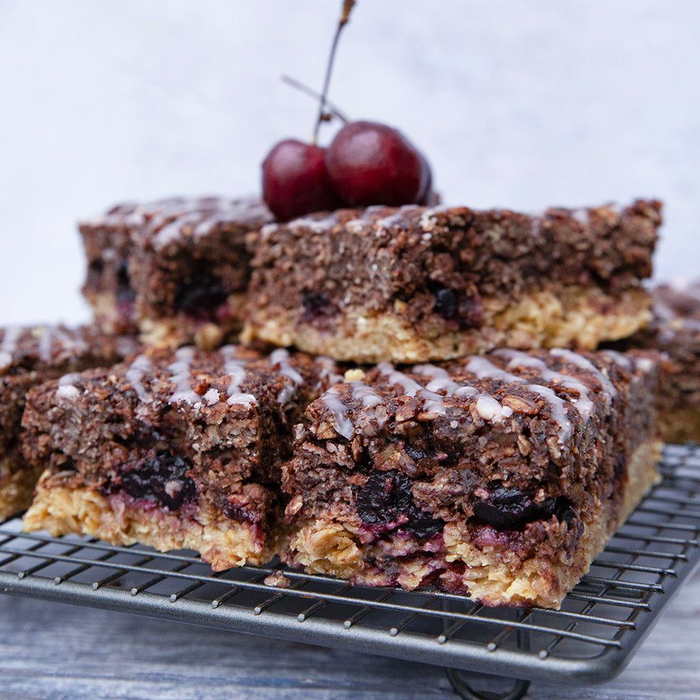 Black Forest Gateau Flapjack