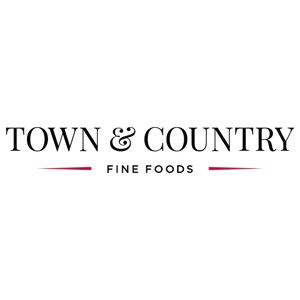 Logo of Town & Country Fine Foods on a white background
