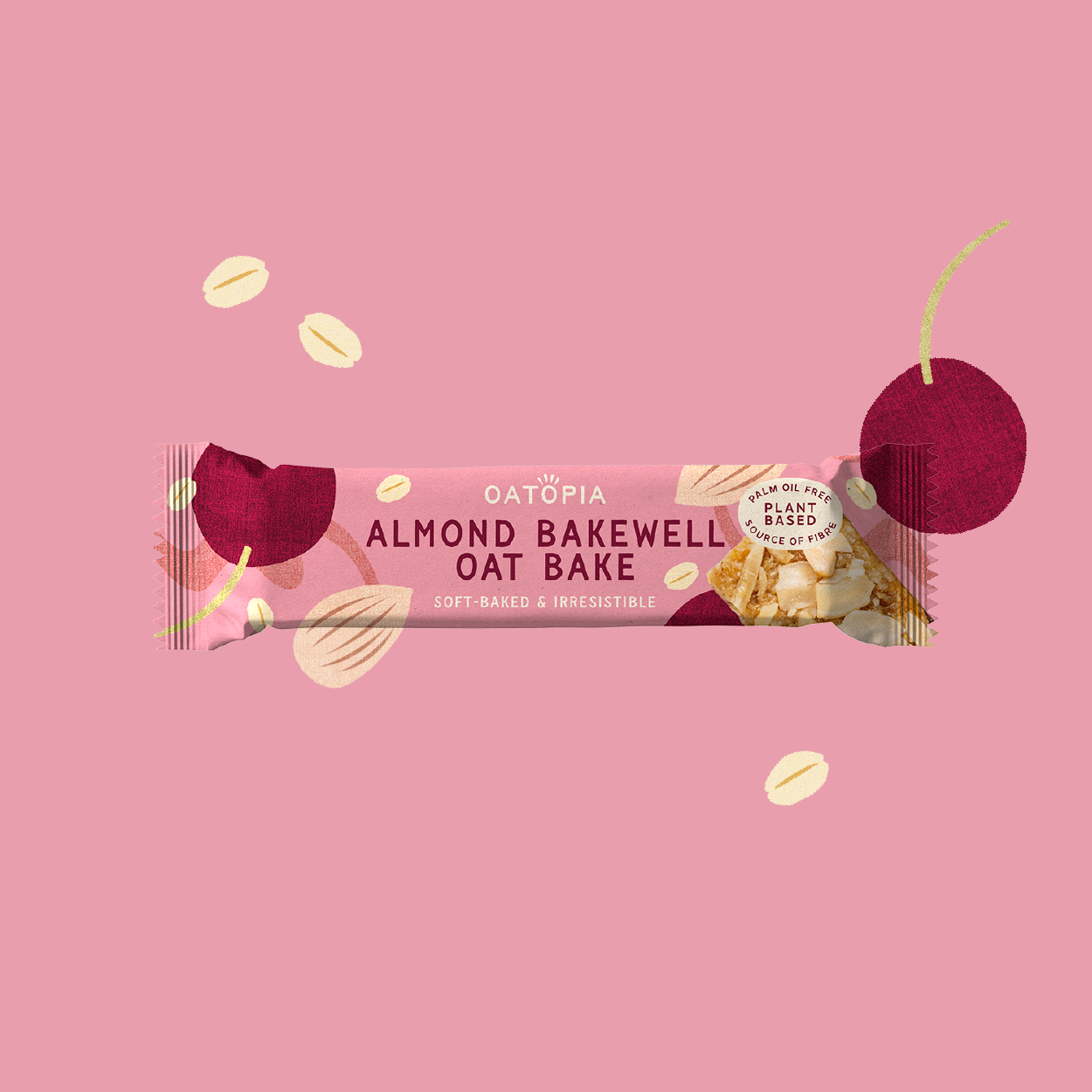 Almond Bakewell Oat Bake 60g