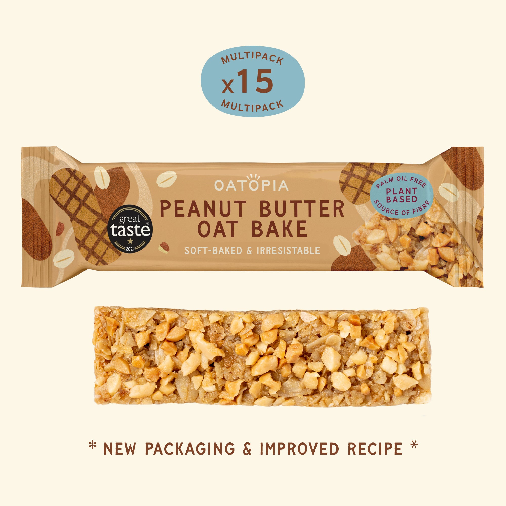 Peanut Butter Oat Bake Box (15 x 60g)