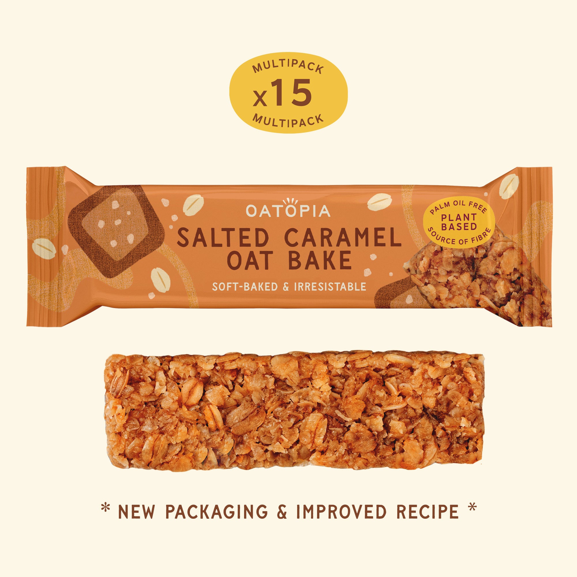 Salted Caramel Oat Bake Box (15 x 60g)