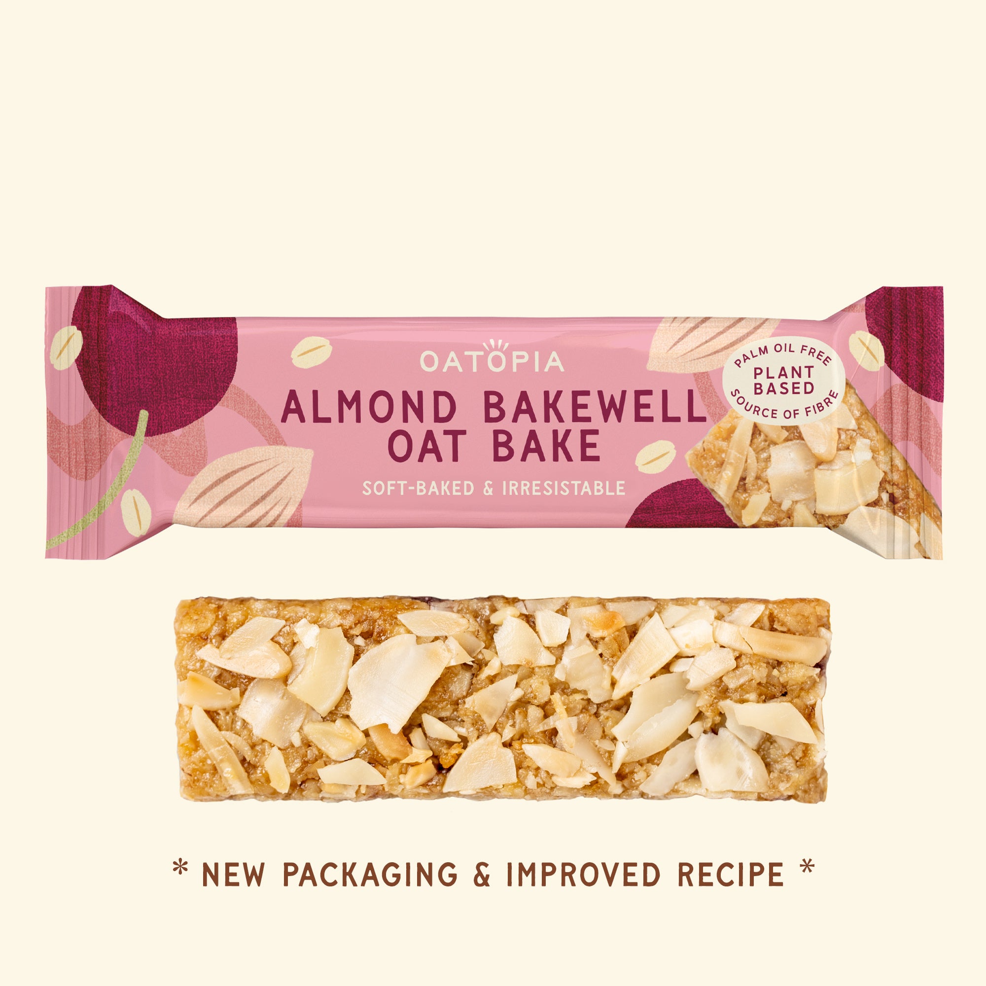 Almond Bakewell Oat Bake 60g