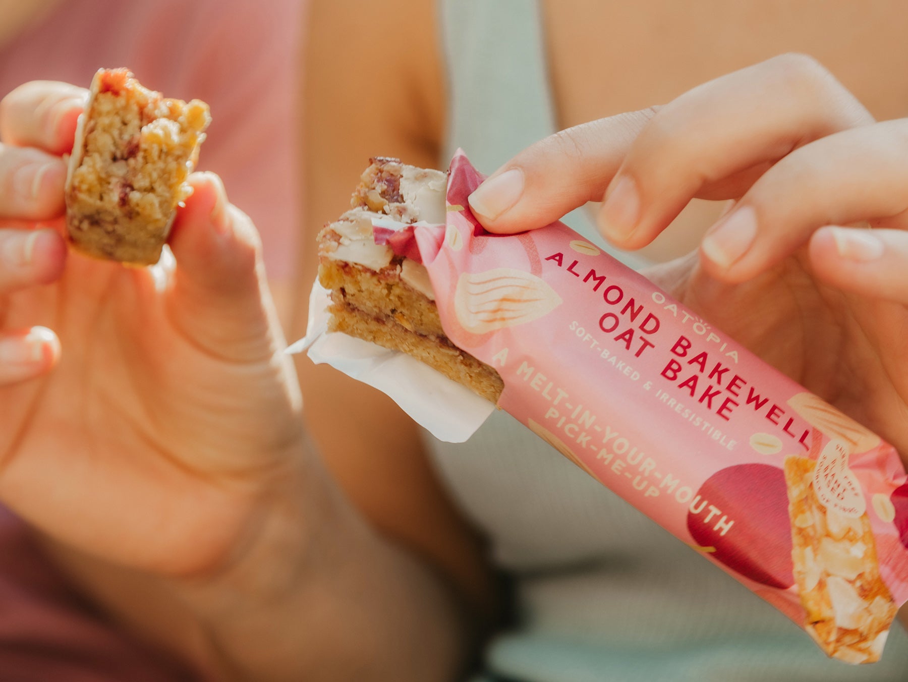 Almond Bakewell Oat Bake 60g