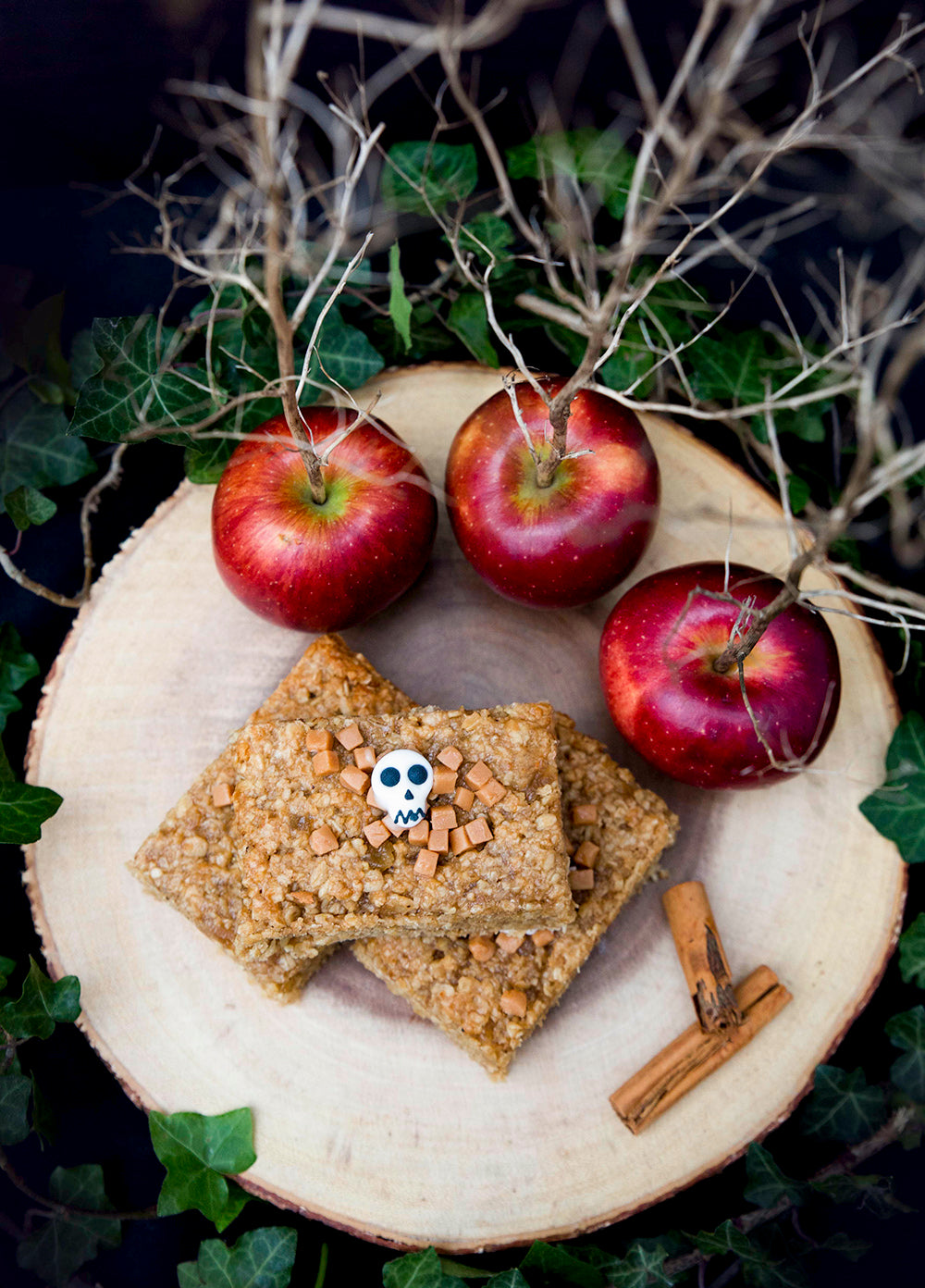 *Autumn Special* Spiced Toffee Apple Flapjack