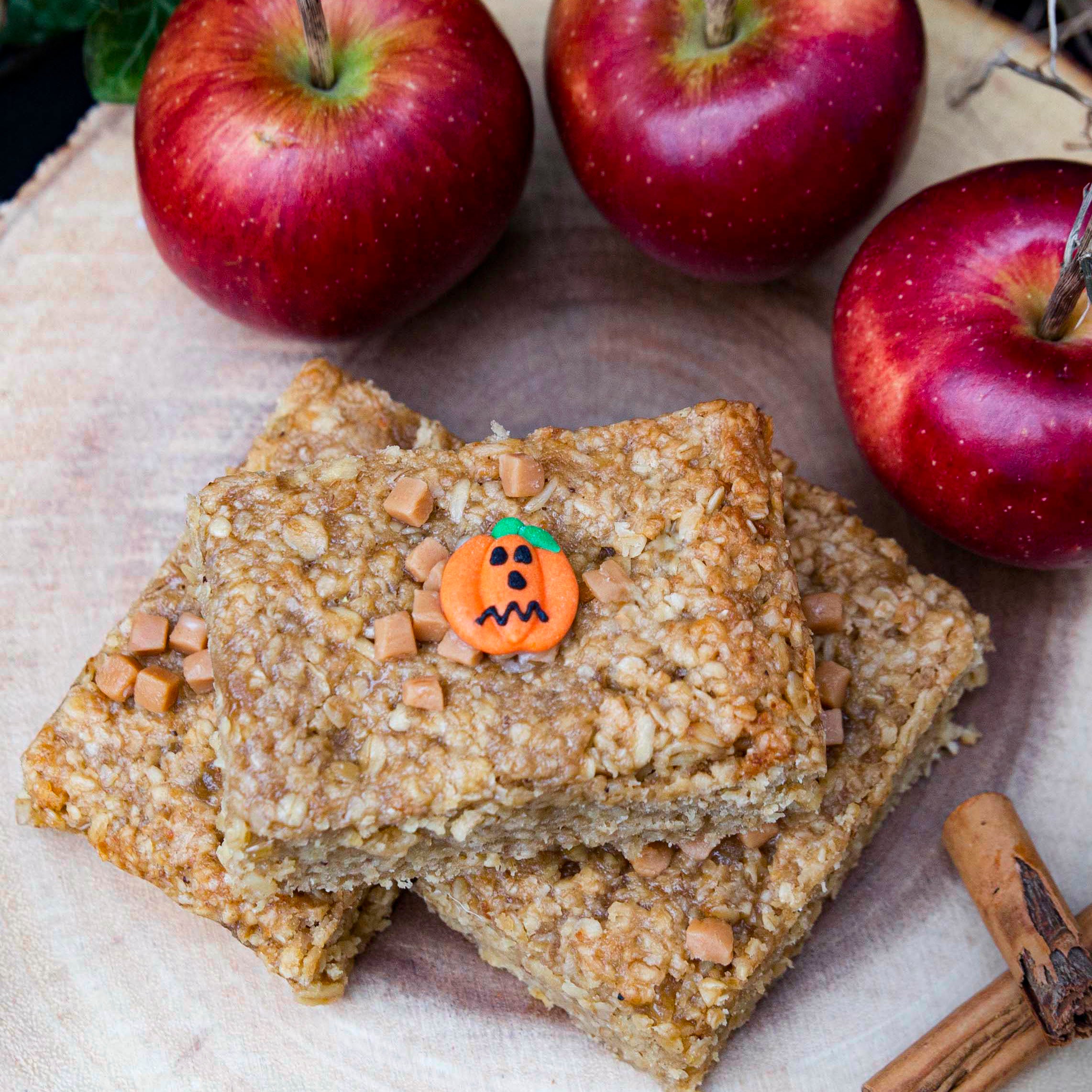 *Autumn Special* Spiced Toffee Apple Flapjack